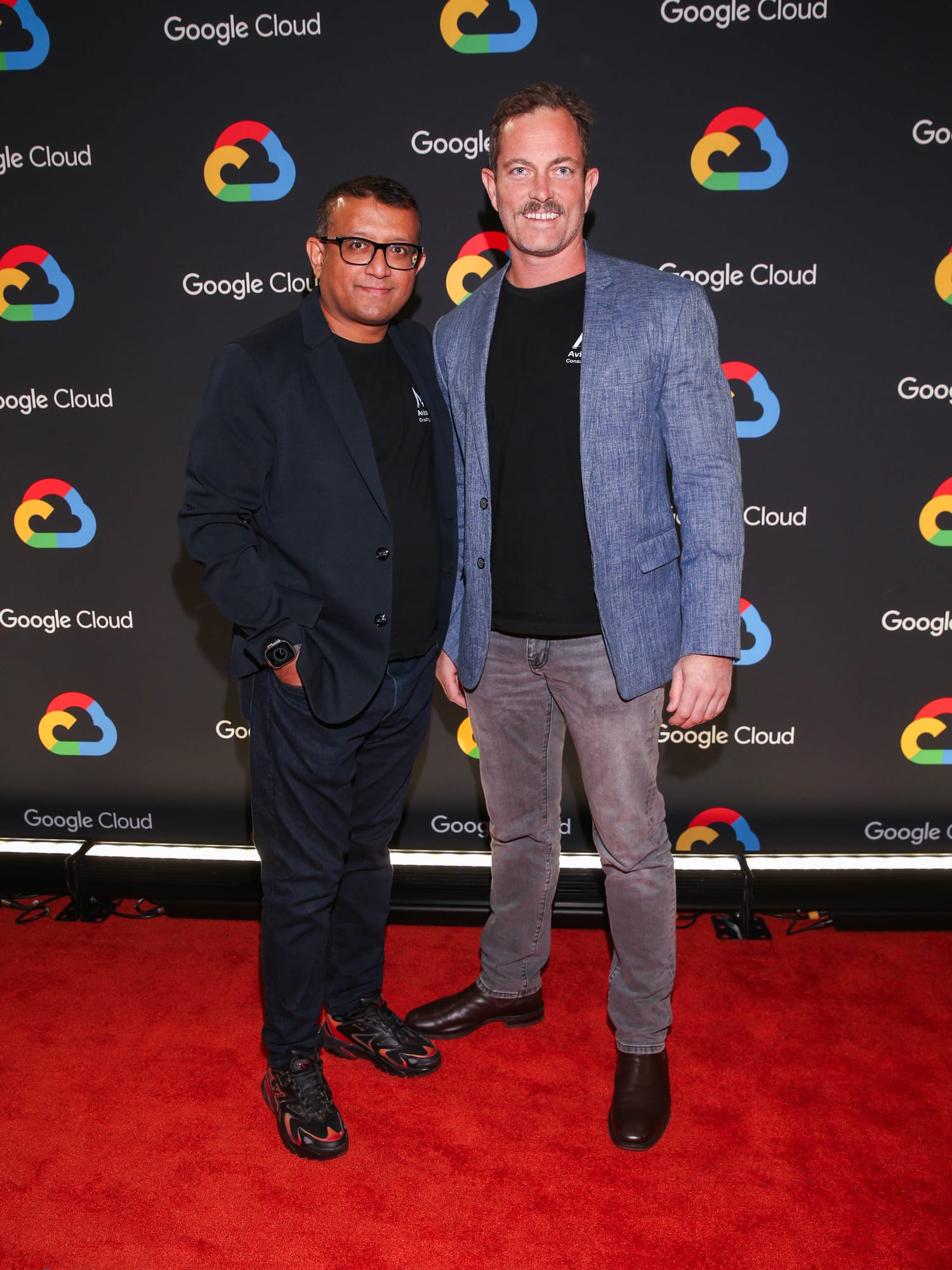 Aviato Consulting leadership at the Google Cloud Partner Awards Celebration