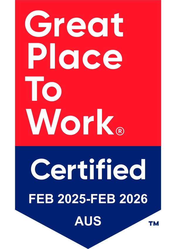 Great Place To Work Certified, Australia, February 2025 to February 2026